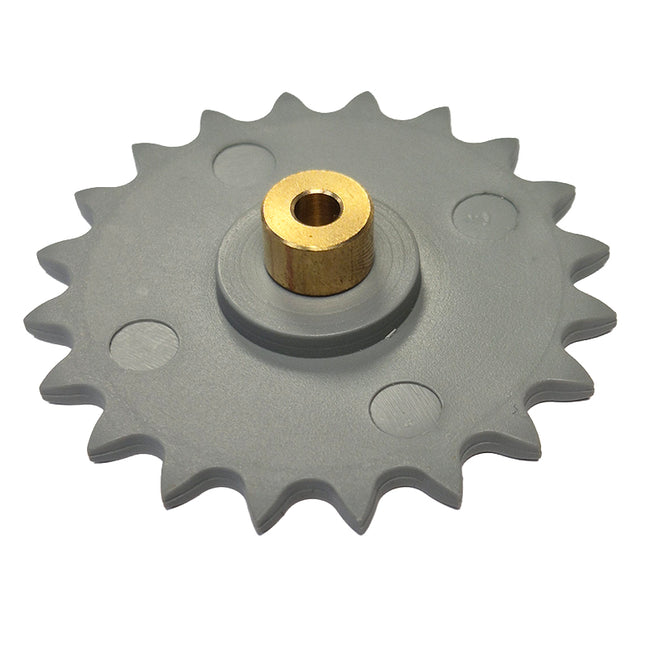 Standard Plastic Sprocket 20T Brass Hub