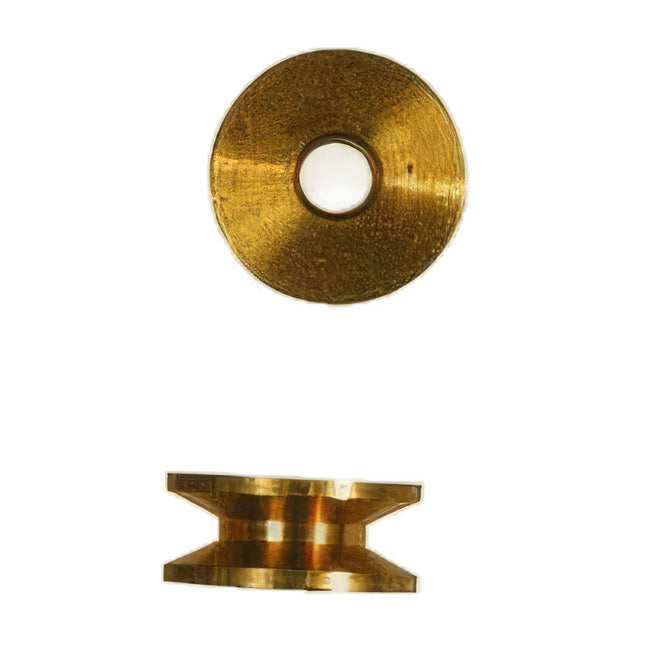 7mm Brass Pulley