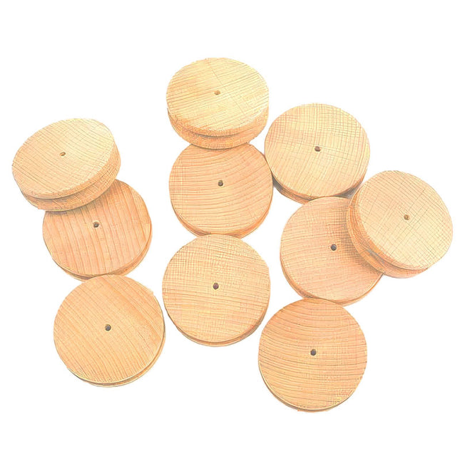 60mm Wooden Pulley Pack of 10