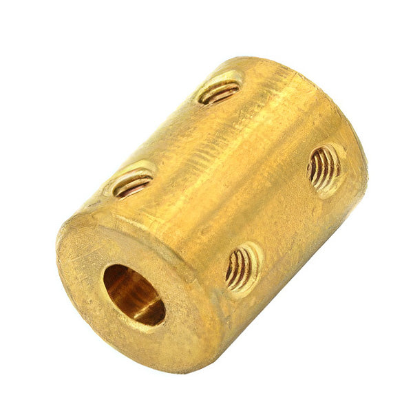 Makertronics Solid Brass Shaft Coupler 12-12mm