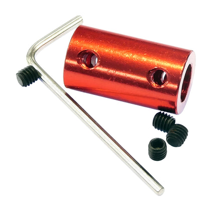 Makertronics Solid Aluminium Shaft Coupler 6.35-8mm