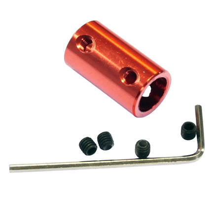 Makertronics Solid Aluminium Shaft Coupler 5-10mm