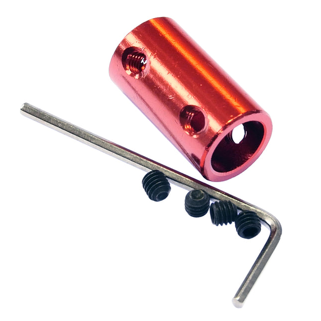 Makertronics Solid Aluminium Shaft Coupler 6-10mm