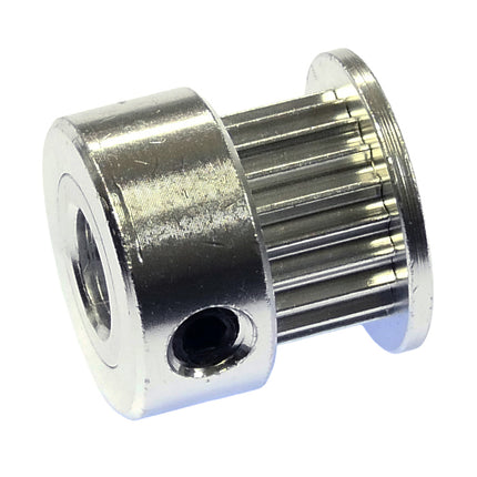 20 Tooth 6.35mm (1/4") Bore 2mm Pitch GT2 Pulley for 6mm Belts