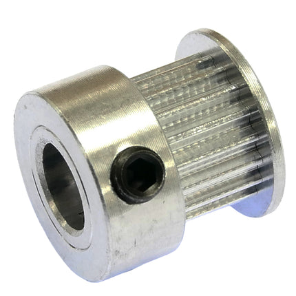 Aluminium Pulley 24T MXL025FB, With Setscrew (P24MXL025FB)