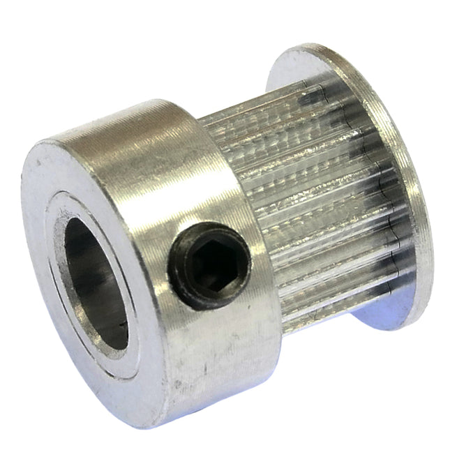 Aluminium Pulley 24T MXL025FB, With Setscrew (P24MXL025FB)