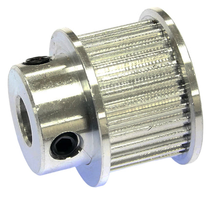 30 Tooth 6.35mm Bore 2mm Pitch GT2 Pulley for 10mm Belts