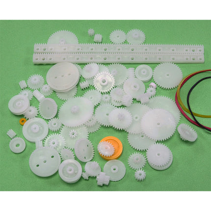 Makertronics Model Gears & Pulleys Pack of 75