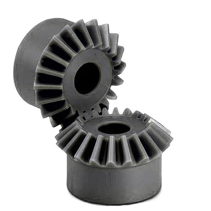Black Glass Filled Nylon Mitre Gears, MOD 3.5 1:1 20T/20T  (PBM35/20)