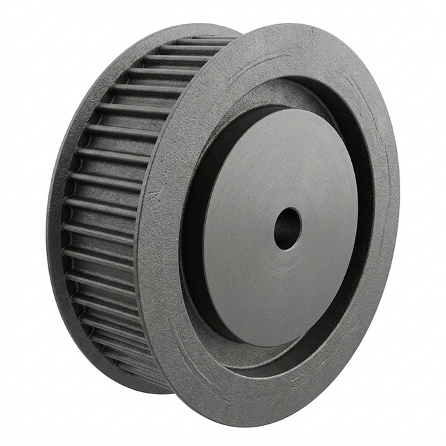 HTD Pulley 64-14M-85F, With Pilot Bore (HP64-14M-85F)