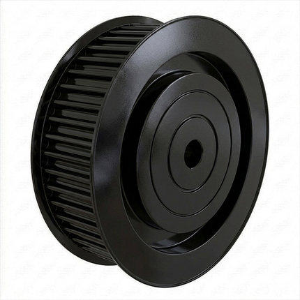 HTD Pulley 72-8M-85F, With Pilot Bore (HP72-8M-85F)