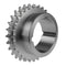 16B-2 95T Duplex Cast Iron Sprocket For 3525 T/L Bush (82-95C)